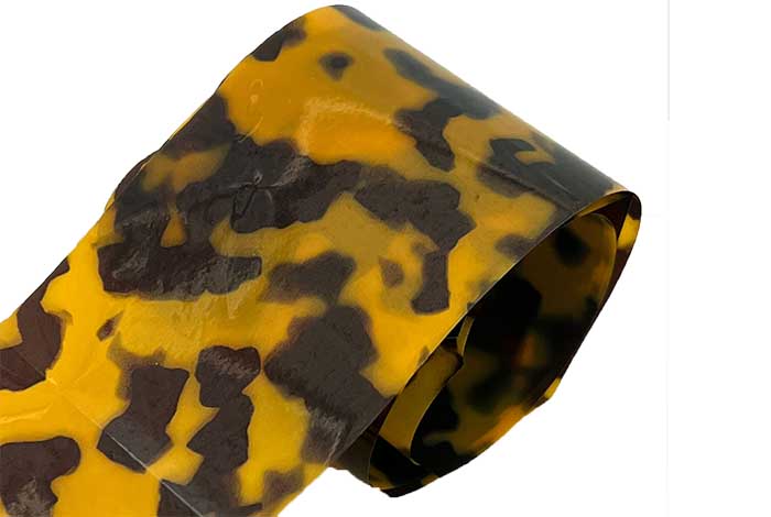 130 - Yellow Tortie Foil