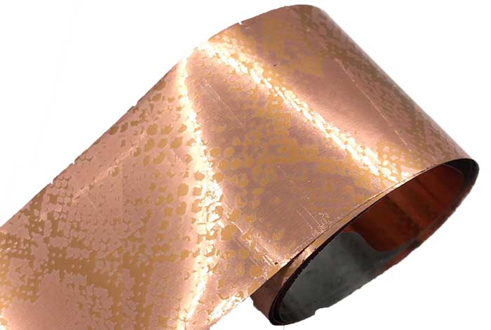 19 - Bronze Snake Skin Foil