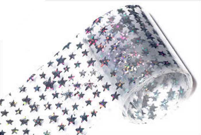 51 - Holographic Stars Foil